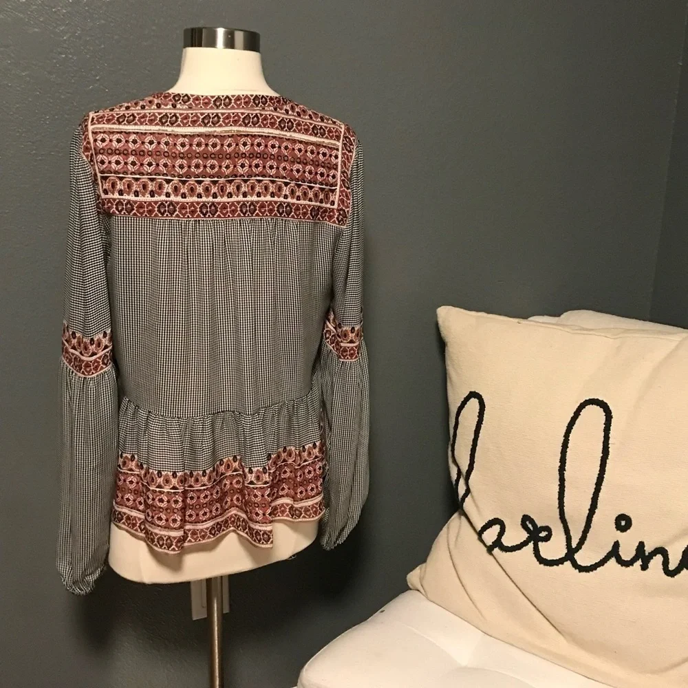 Veronica Beard silk Rosie top size 6 - Picture 6 of 9